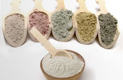 Argile de nourriture pour les parasites reproducteurs du corps